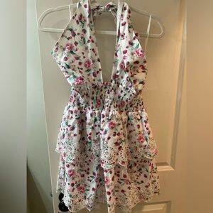 BB DAKOTA by Steve Madden strawberry halter dress